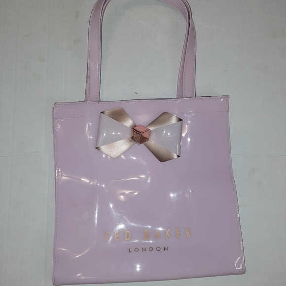 ted baker pink plastic bag